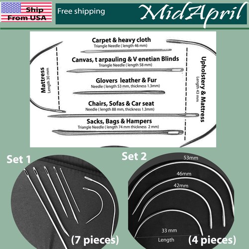 Curved mattress needles hand - mattress,